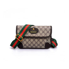 Load image into Gallery viewer, New fashion trend Messenger bag camera bag printing contrast color small square bag wild shoulder bag